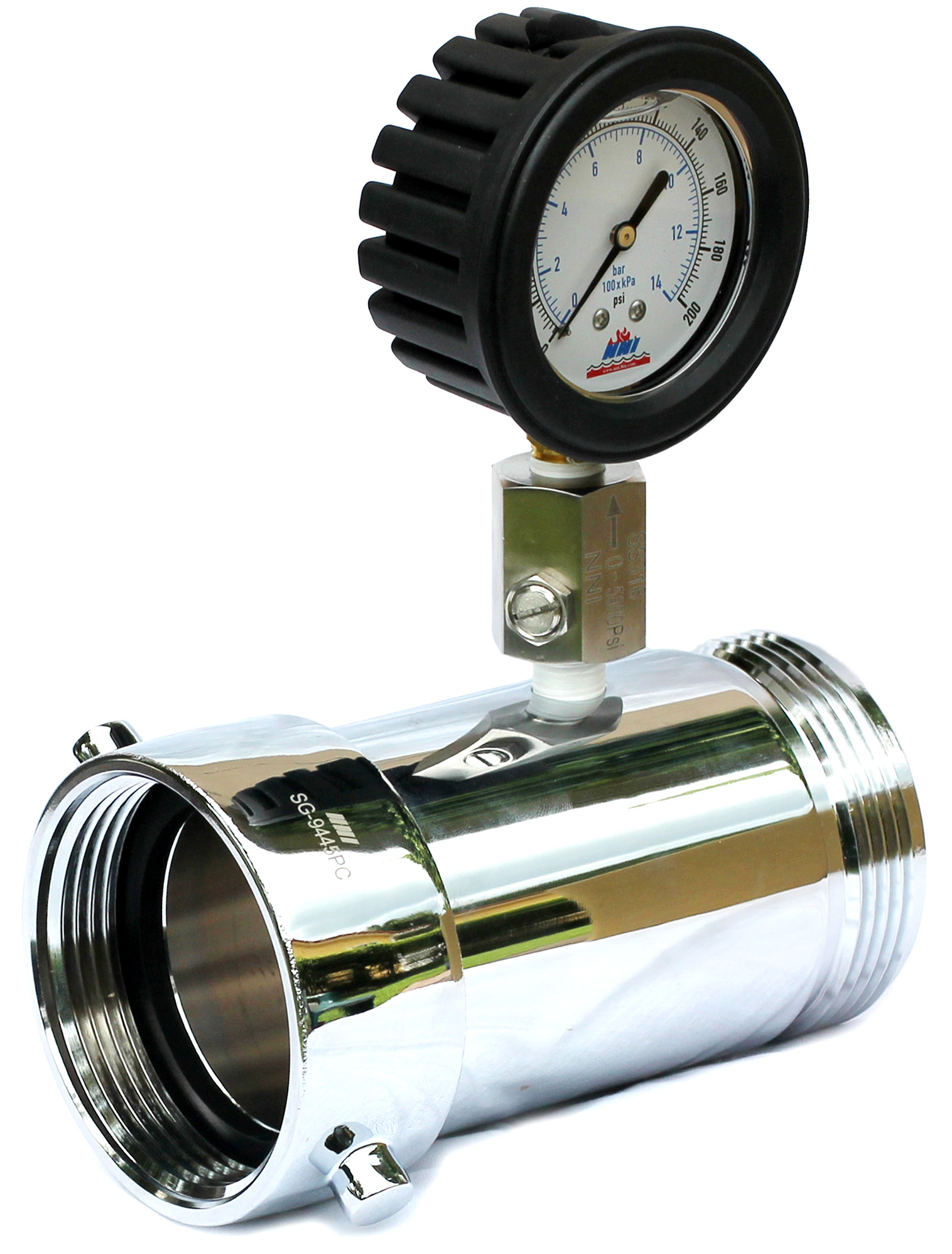 NNI In Line Flow Test Gauges